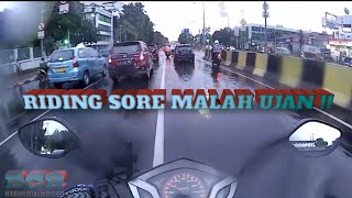 RIDING SORE KE JAKARTA PUSAT || UJAN,BANYAK KEJADIAN UNIK DIJALAN #vario125old #BABANGCALMRIDER