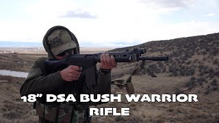 DSA 18" Bush Warrior Rifle FN FAL