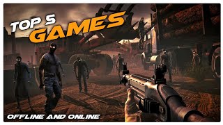 Top 5 online and offline games | review in malayalam