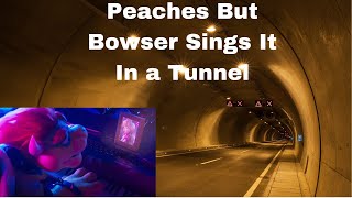 Peaches But Bowser Sings It In A Tunnel (Reverb)