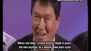 Robert Kiyosaki popisuje, ako získať nekonečný príjem