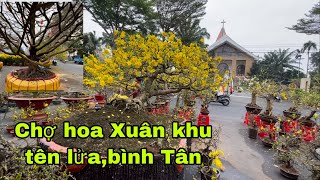 Chợ hoa Xuân khu tên lửa,ngày 29 như thế nào