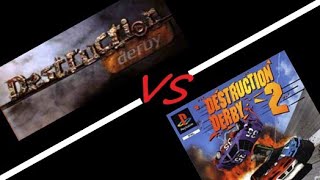 Lets Play Destruction Derby 1 and Destruction Derby 2 Comparison | The Former Games Tester