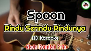 Spoon - Rindu Serindu rindunya (karaoke Malaysia)@HMC82