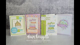 REPLAY FB Live #69 - Featuring the SAB Item: Dandy Designs DSP + Best Day Stamp Set!