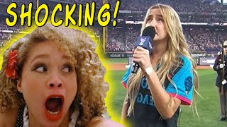 Ingrid Andress’ New WORST National Anthem EVER Reaction