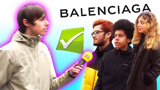 BALENCIAGA : La Polémique, on en pense QUOI ? MicroTrottoir