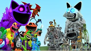 All Zoonomaly Monsters Vs All Smiling Critters Poppy Playtime Chapter 3 Monsters In Garry's Mod