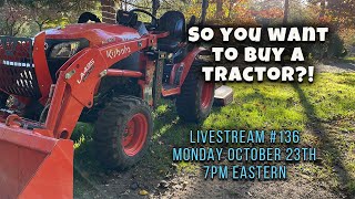 MCG Livestream #136 - New Tractor Owner Chat