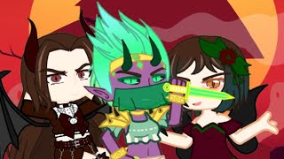 Future Sportix club. Dark Yasmine (me), Dark Vika & Dark @ettafang Transformation! 😈