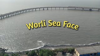 View' of Worli sea ⛵ face 👀 Wonderful 💯😊|| sea side masti 😜View' #minivlog #views