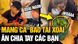 Áp lực THI CUỐI CẤP, cô gái mang nguyên BÌ XOÀI cho các bạn ăn CÙNG NHAU XẢ STRESS