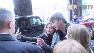 Nathan Fillion greet fans in Moscow, 30.09.2016