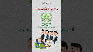 فرصة عمل مع مكتب الشريف للفوسفاط OCP