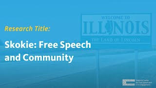 Skokie: Free Speech and Community