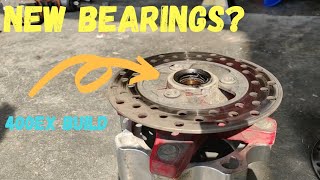 Replacing Front Wheel Bearings | 400ex Build [Part 16]