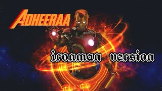 ironman in adheeraa song.cobra ft.  #KASHAVENGERS