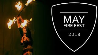 [May Fire Fest 2018] Freya Ave - Belly Dance with Fire Double Staff