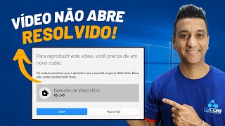 Como INSTALAR o Codec H265/HEVC DE GRAÇA no Windows 10 e 11