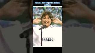 Rosanne Barr Sings The National Anthem: (1990) 🇺🇸 😂🎶