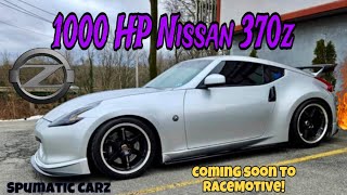 1000HP Single Turbo Nissan 370Z! Will it take the record for fastest 370z at RaceMotive?