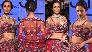 Malaika Arora Walks The Ramp at Lakme Fashion Week 2020