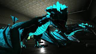 ARK Tropical Crystal Wyvern - Night Light in base