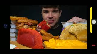 Magic Mikey Jack In The Box Tacos Burger & Curly Fries Asmr Mukbang (The Monday May 6 2024)