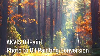 Преобразование фотографии в картину маслом с помощью AKVIS OilPaint