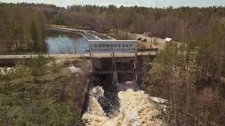 Водопад "ГИРВАС". Карелия 2018