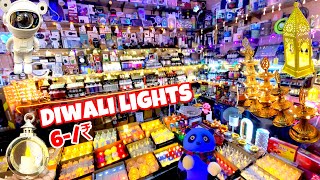 दिवाली लाइट मात्र 5/-रू |Diwali Lights wholesale market in delhi || diwali lights Sadar Bazaar