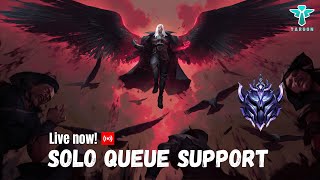 🔴 Live Now! Solo Queue Support League of Legends: Wild Rift #wildrift