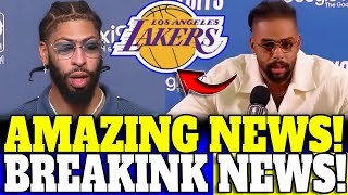 😱💥 FINALLY GOOD NEWS! IMPORTANT DECISION ABOUT TALENTED PLAYER! LOS ANGELES LAKERS NEWS!