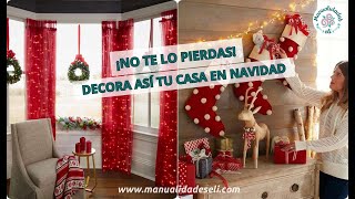 Decoraciones Elegantes Para Casas En Navidad Que Querrás Hacer Desde ¡Ya!