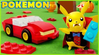 LEGO POKEMON Brick Building HALLOWEEN Car Funny animation