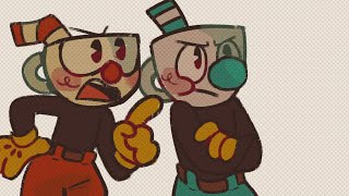 your mustache is gross (cuphead animation)