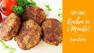 Niemand glaubt, dass kein Fleisch in ihnen ist! Saftige vegetarische Burger Rezept! Vegane Rezept