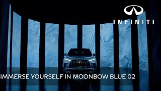 Immerse Yourself in the INFINITI QX60’s Moonbow Blue 02