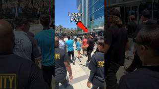 Sneaking Into Vidcon With Not Logan Paul - #shorts