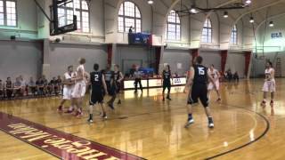 Carnegie Mellon Men's Basketball Highlights v Case Western Reserve  2-27-16