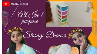 Amazon Storage Drawer organizer ideas 💡| madhu Trendz 💚