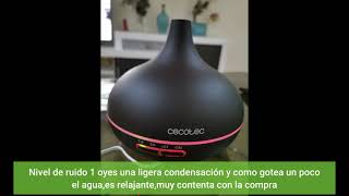 Cecotec Pure Aroma 150 Yang. Humidificador ultrasónico y difusor de Aroma 150 ml. Temporizador