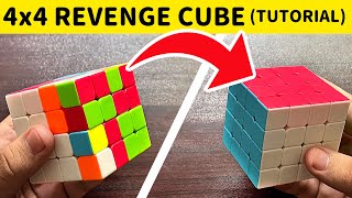 How to Solve a 4x4 REVENGE RUBIK'S CUBE (FULL TUTORIAL)