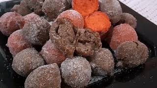 Bolinho de Chuva Colorido.Você nunca viu nada igual.!! Super Macio e sequinho.