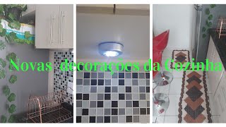 Rotina de Limpeza e Organização da Cozinha/ Itens novos na decoração da cozinha