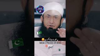 Pakistan 🇵🇰 | Independence Day Molana Tariq Jameel Speech | Islamic Status #indepndenceday #shorts