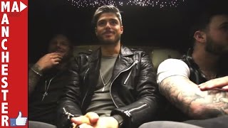 Sam Reece carpool karaoke in Rolls Royce