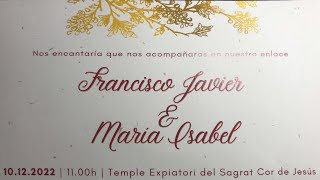 Boda Fran y Maribel, 11 de diciembre de 2022