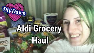 Grocery Haul on a budget | Shopping at Aldi | Family of 5 | Diy Dawn