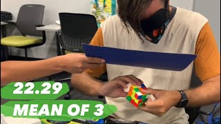 [PR] 22.29 Official 3BLD Mean of 3